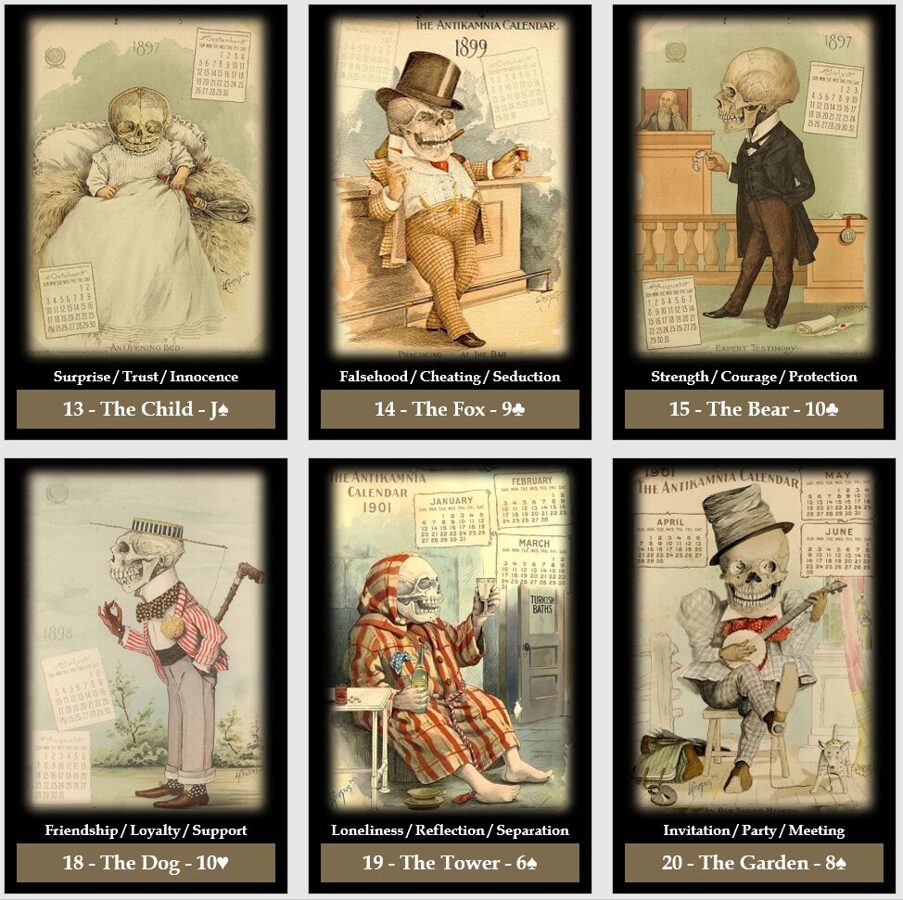 Pandemic Lenormand Oracle cards