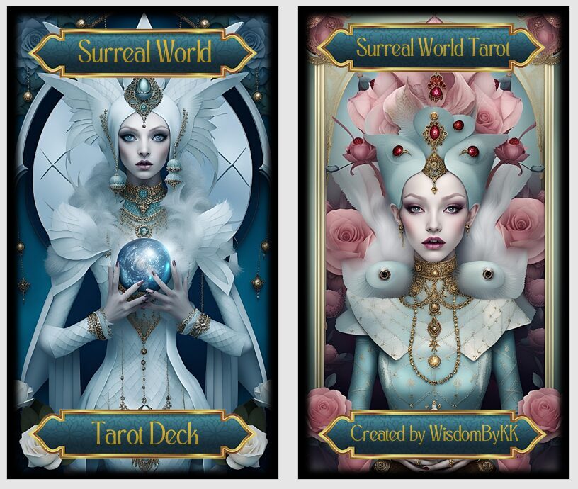 Surreal World tarot deck 