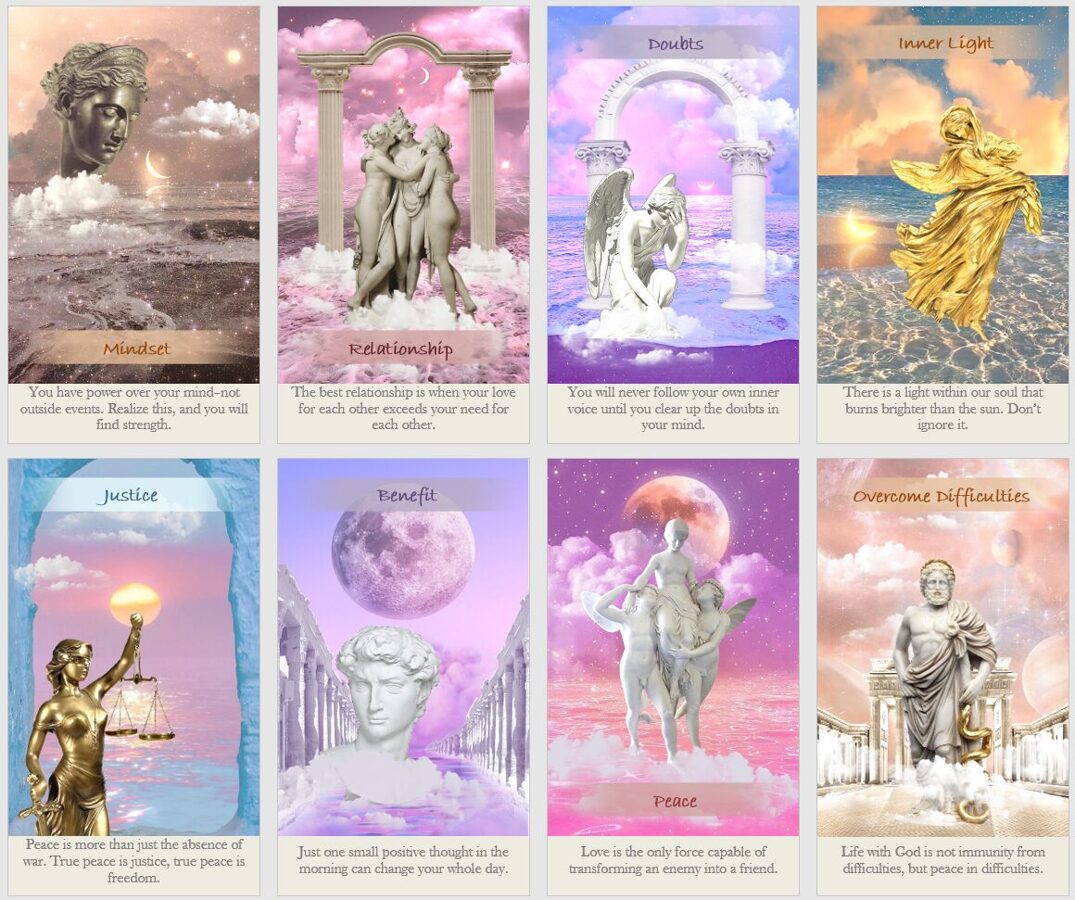 Spiritual Healing Oracle cards