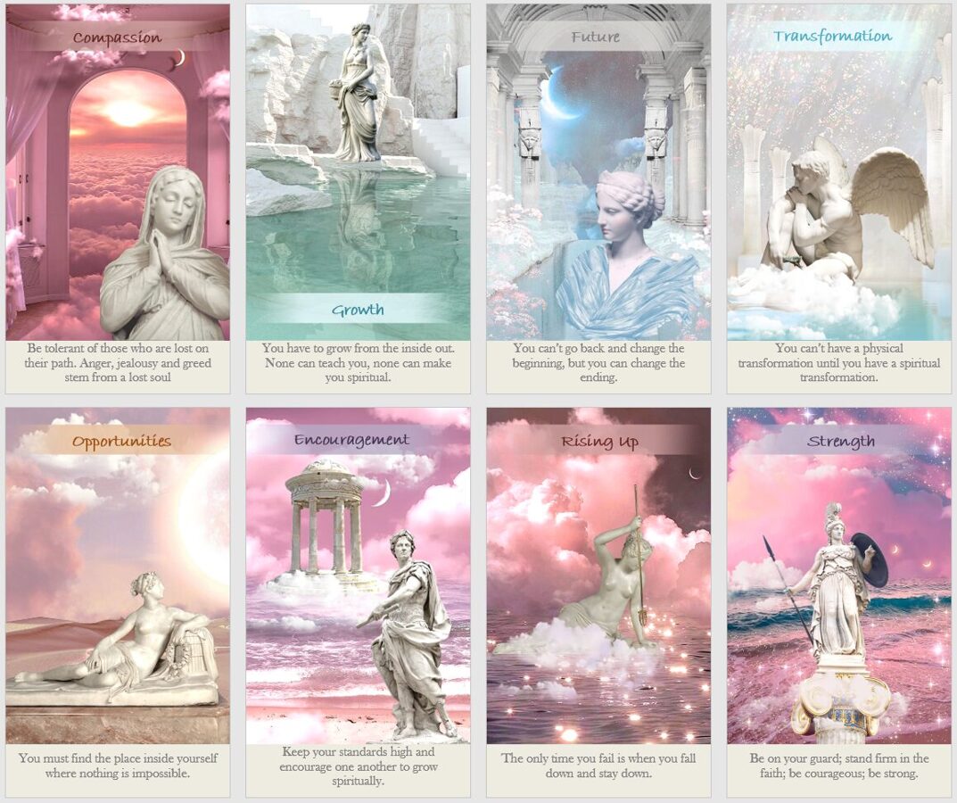 Spiritual Healing Oracle cards