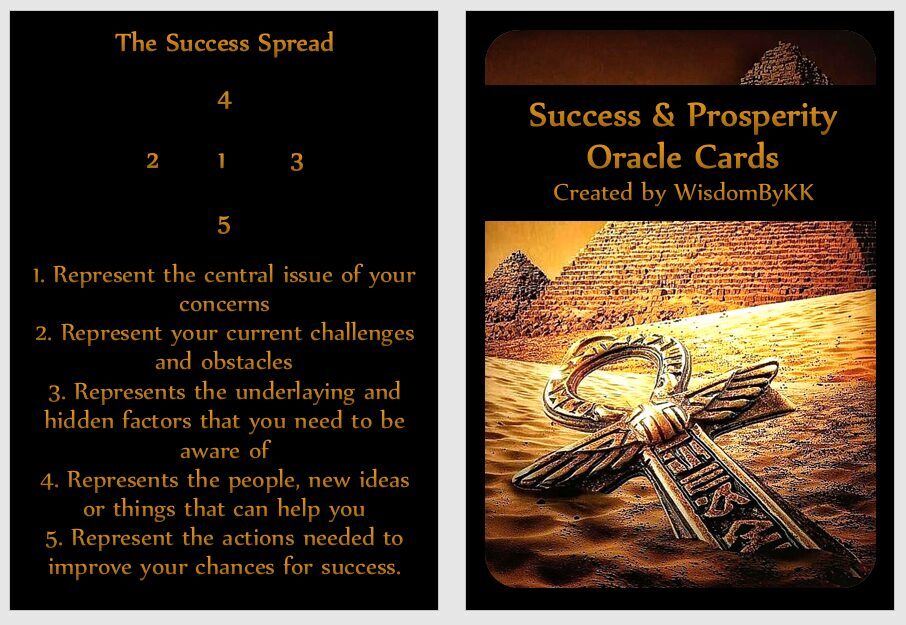 Success and Prosperity oracle 