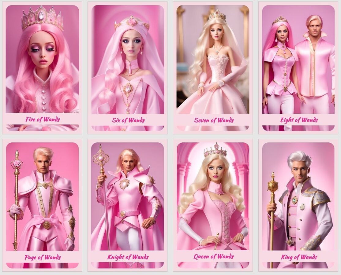 Barbie Dreamland Tarot Deck