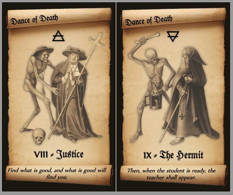 Dance of Death Tarot deck