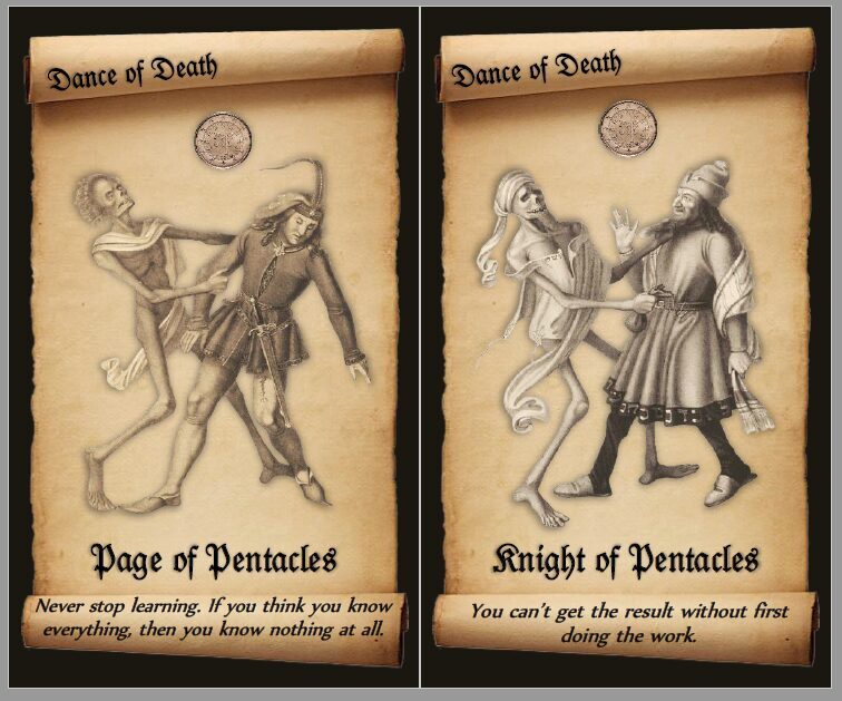 Dance of Death Tarot deck