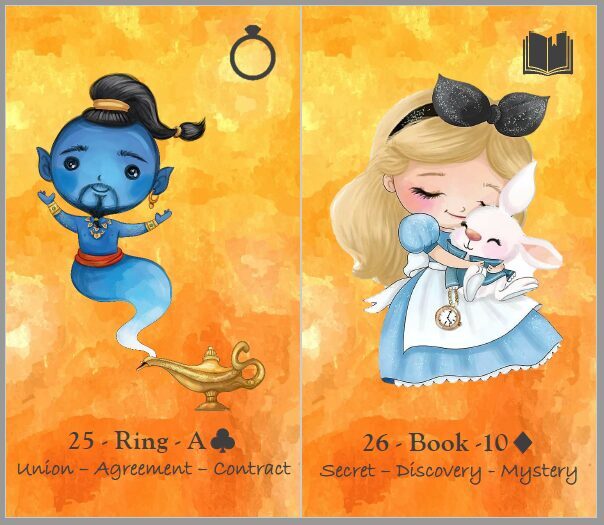 Fairy Tales Lenormand cards