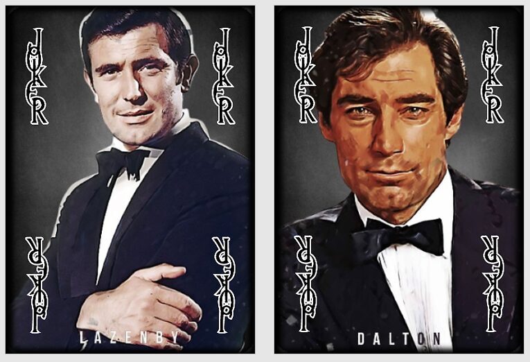 Agent 007 Poker/Bridge cards