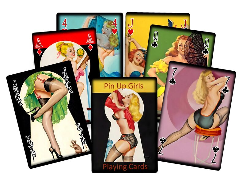 Driben Pin Up Girls Playing cards
