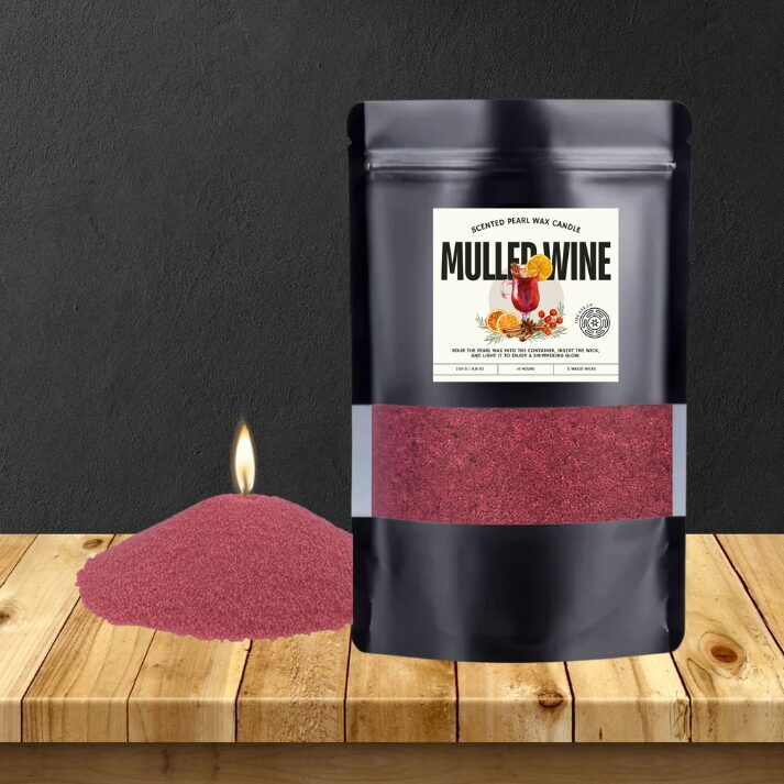 Mulled Wine Pearl Wax candle
