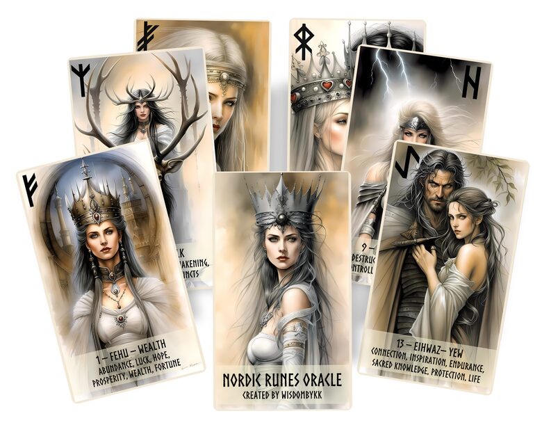 Nordic Runes Cards