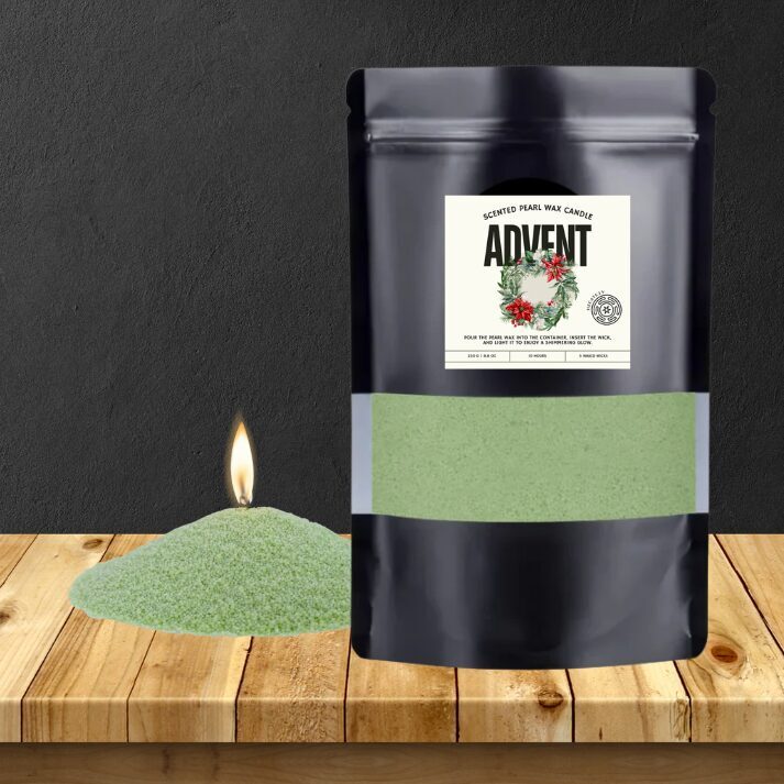 Scented Advent Pearl Wax loose candle