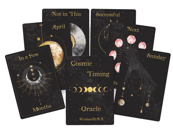 Cosmic Timing Oracle cards