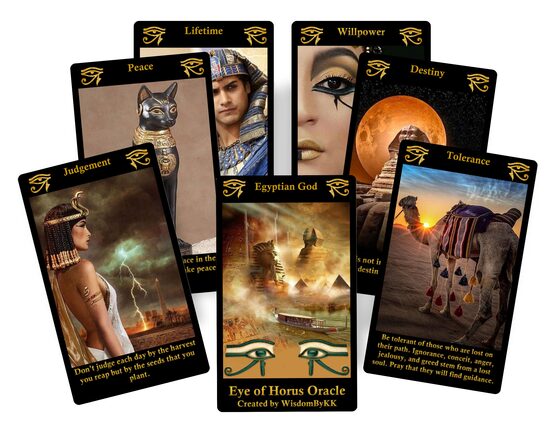 Egyptian Oracle cards