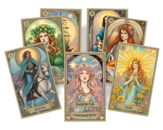 Star Path Lenormand Cards - Extended
