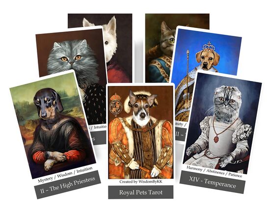 Royal Pets tarot deck