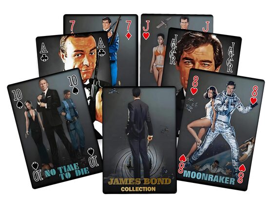 Agent 007 Poker/Bridge cards