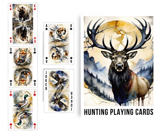 Hunting Playing cards