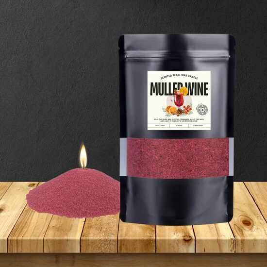 Mulled Wine Pearl Wax candle