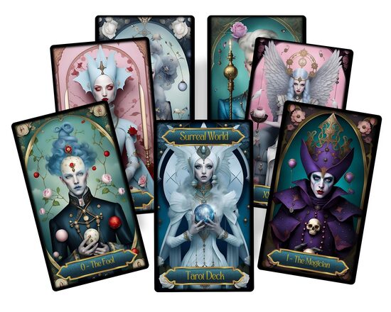 Surreal World tarot deck 