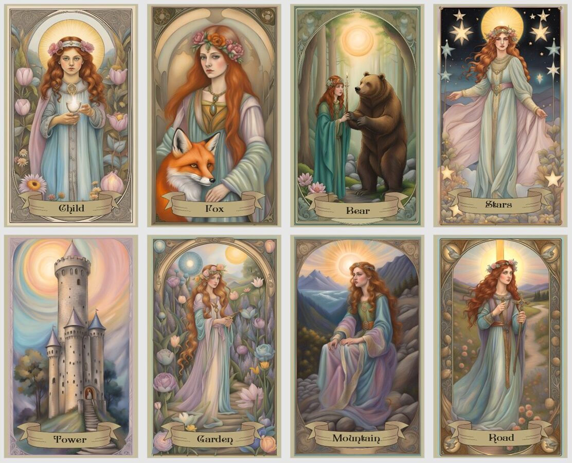 Star Path Lenormand Cards - Extended