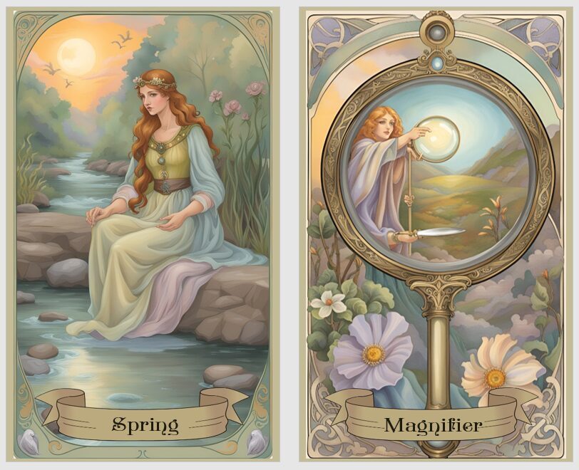 Star Path Lenormand Cards - Extended
