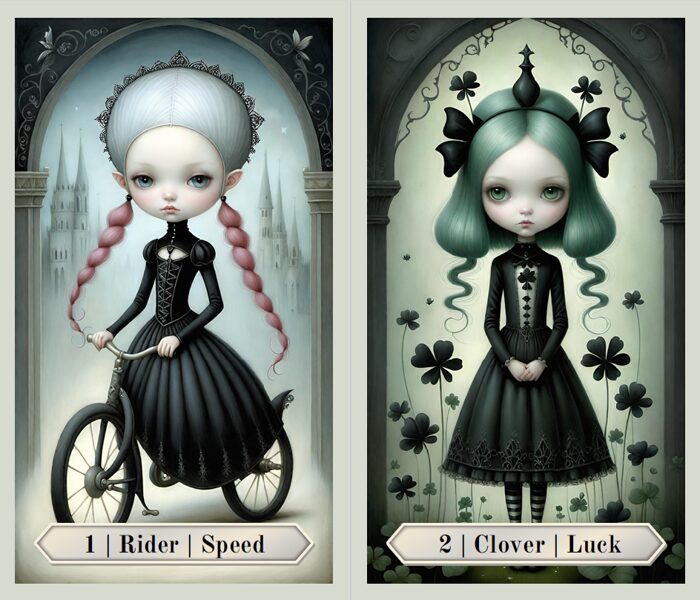 NEW - Gothic Lenormand cards