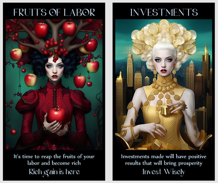 Money Oracle Cards